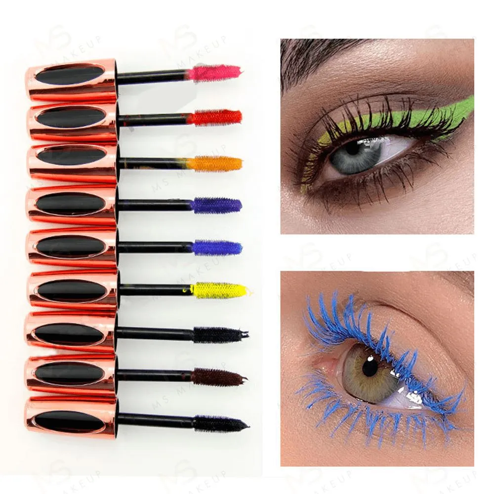 9 Colors 3d Fiber Mascara