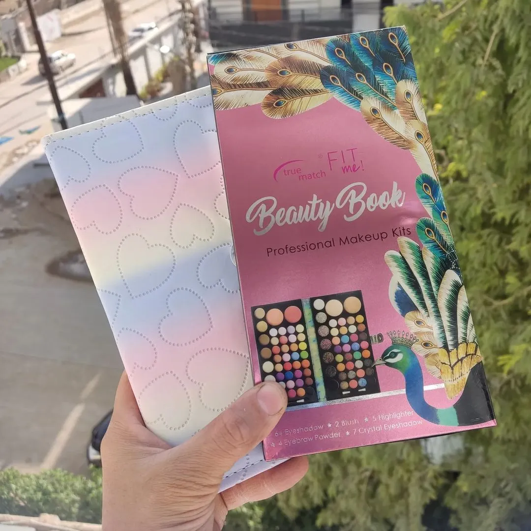 All-in-One Folding Highlighter Blush & Eyeshadow Palette