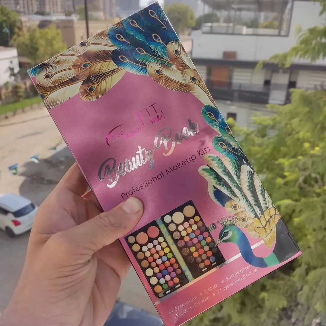 All-in-One Folding Highlighter Blush & Eyeshadow Palette