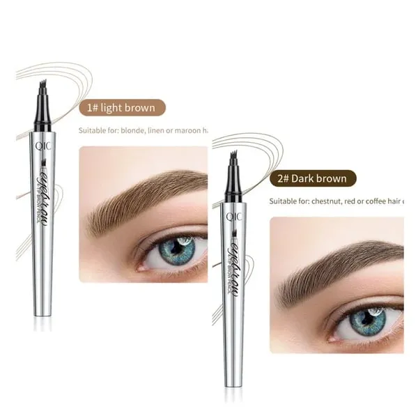 (BUY 1 GET 1 FREE) 3D Waterproof Microblading Eyebrow Pen 4 Fork Tip Tattoo Pencil