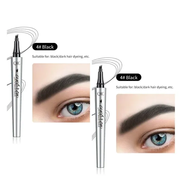 (BUY 1 GET 1 FREE) 3D Waterproof Microblading Eyebrow Pen 4 Fork Tip Tattoo Pencil