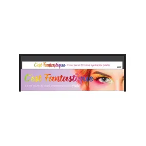 C'est Fantastique 30 Eyeshadow Palette Display Set, 24pcs