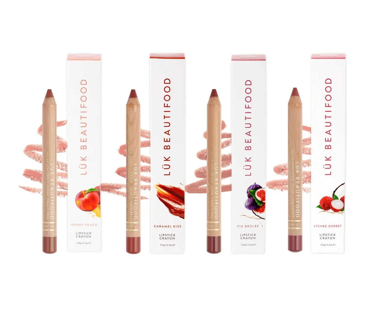 Complete Set 4 Natural Lipstick Crayons ($99 value)*