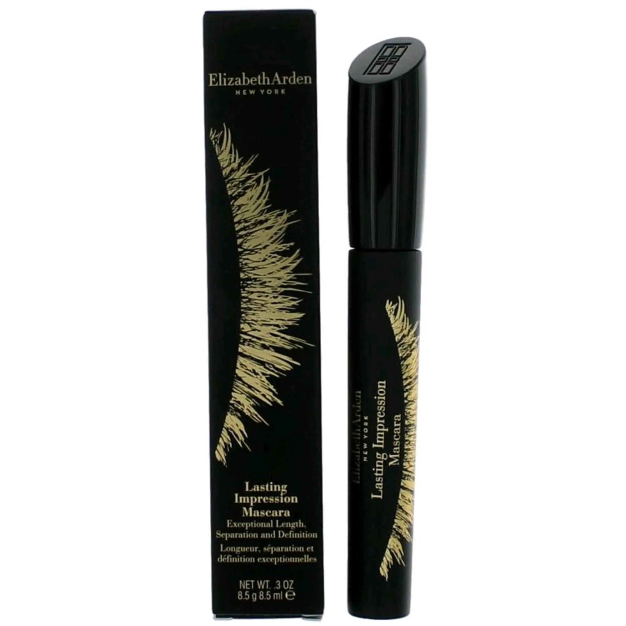 Elizabeth Arden Women's Mascara - Lasting Impression Captivating Eyes Black, 0.3oz