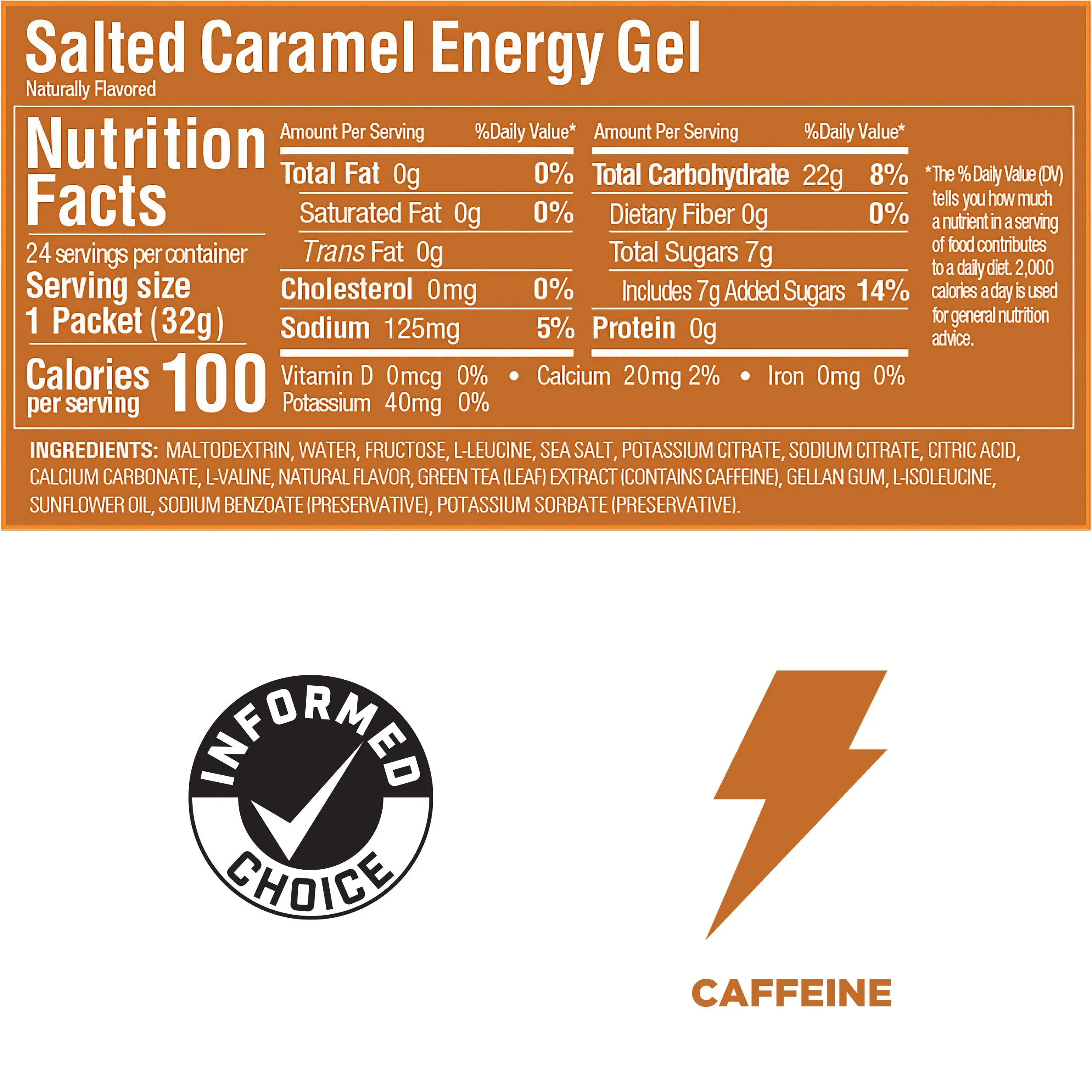 GU Energy Gel - Salted Caramel