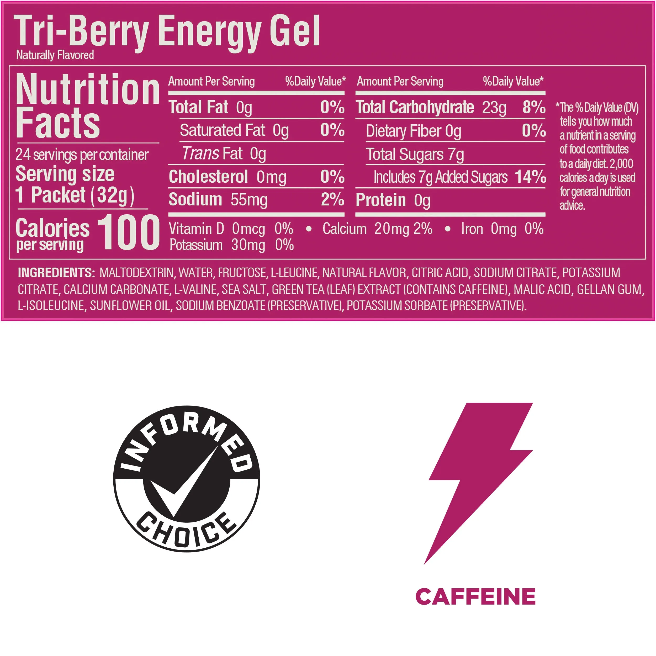 GU Energy Gel - Tri Berry