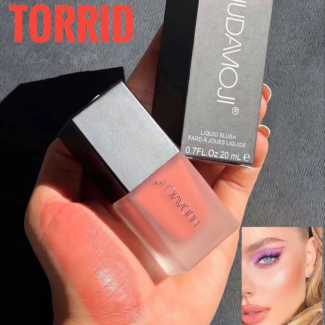 Hudamoji Creamy Liquid Blush Waterproof & Long-lasting Velvet Cheek Blusher