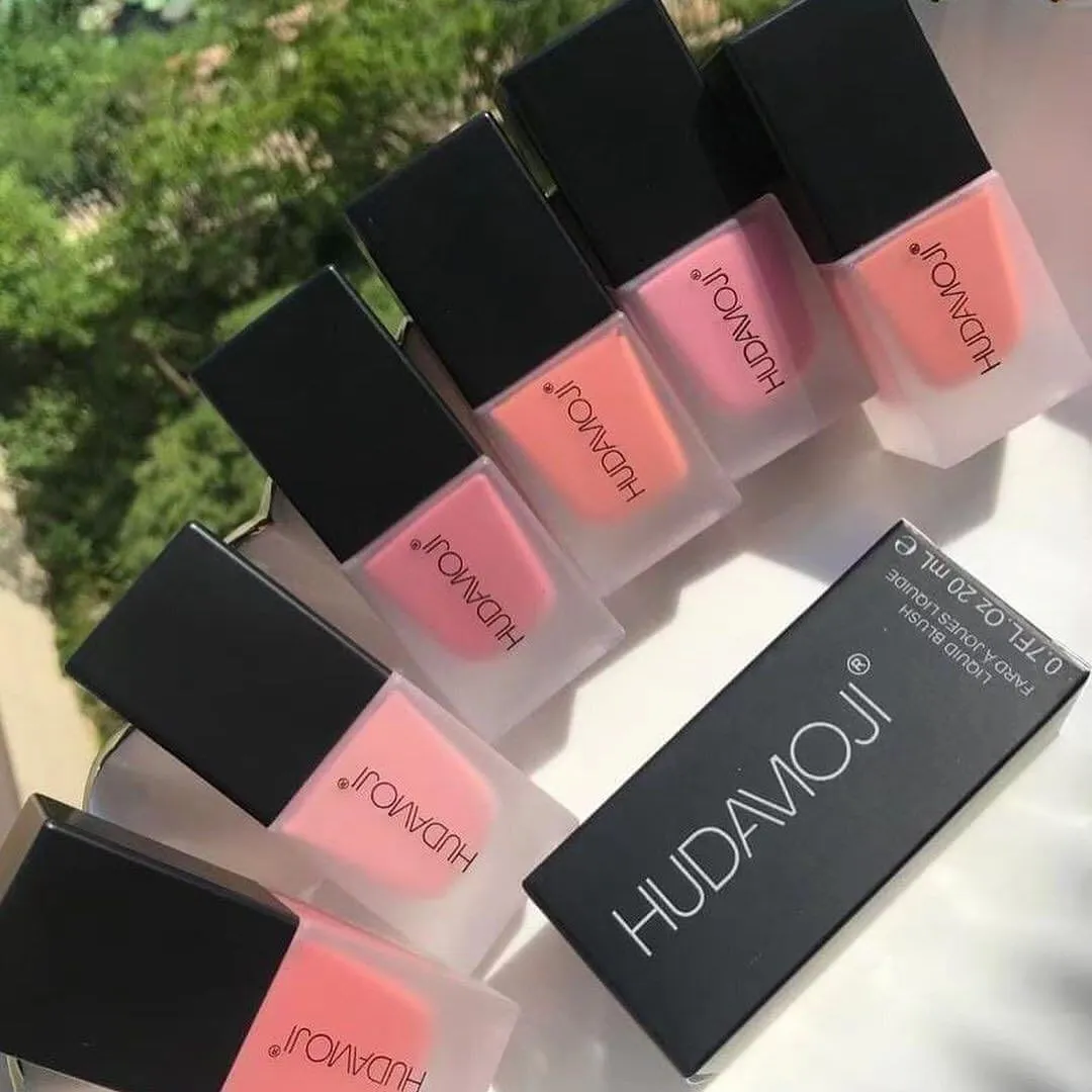 Hudamoji Creamy Liquid Blush Waterproof & Long-lasting Velvet Cheek Blusher