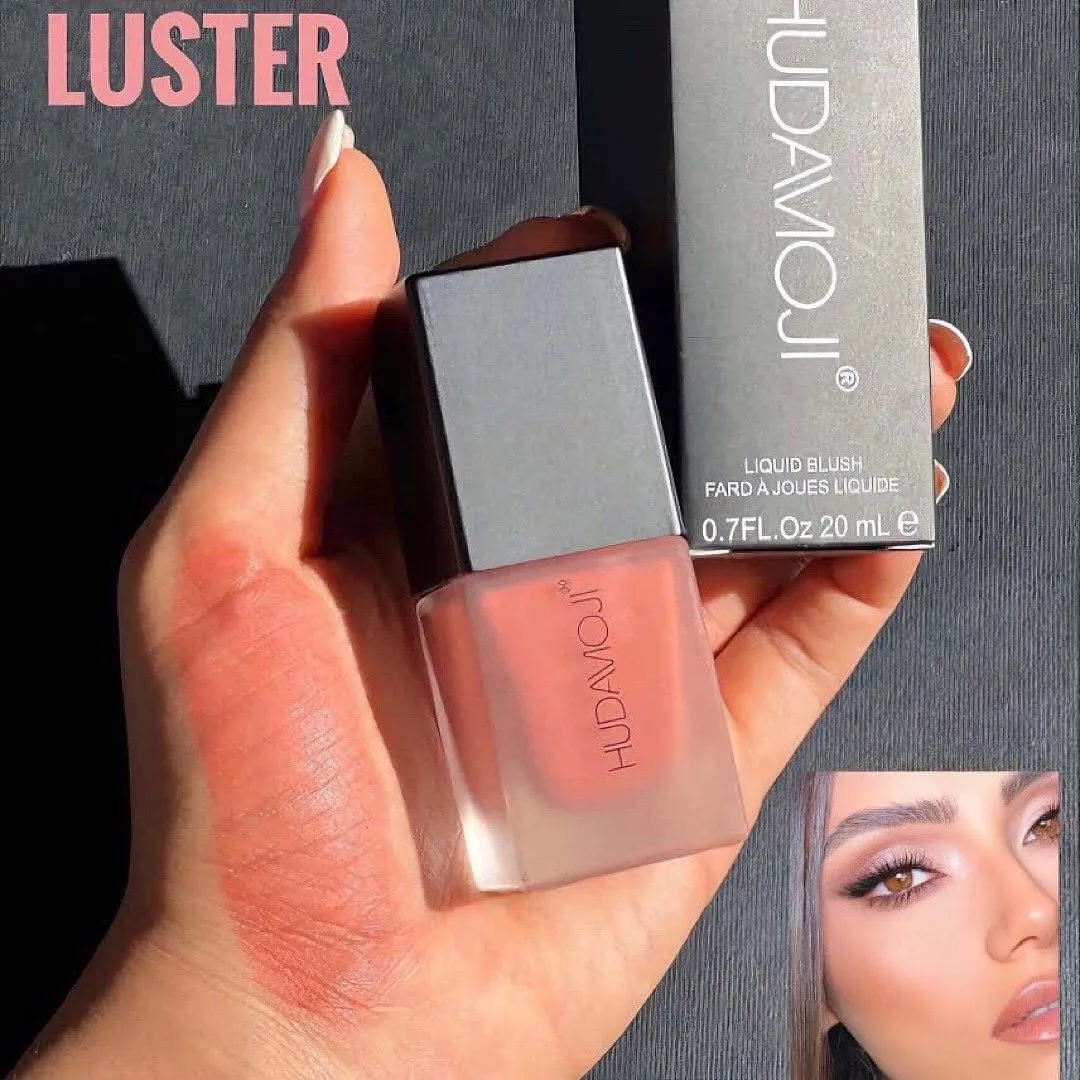 Hudamoji Creamy Liquid Blush Waterproof & Long-lasting Velvet Cheek Blusher