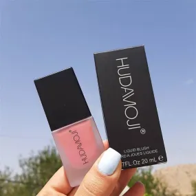 Hudamoji Creamy Liquid Blush Waterproof & Long-lasting Velvet Cheek Blusher