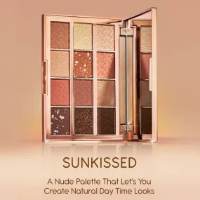 Kay Beauty Multi Texture Eyeshadow Palette - Sunkissed (15g)