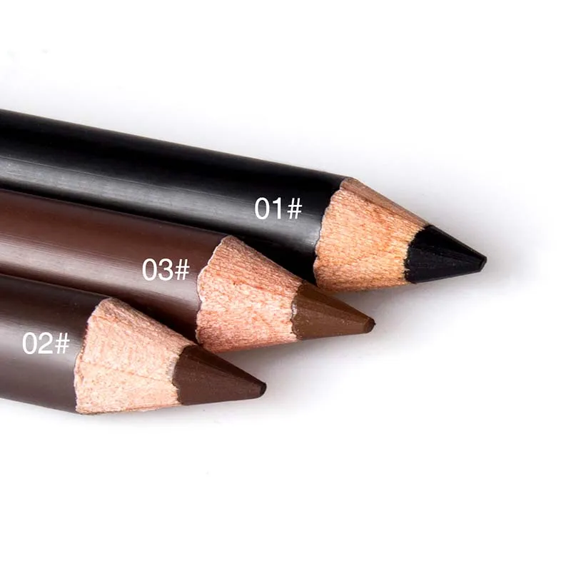 Long Lasting Waterproof Eyebrow Pencils Easy to Wear Black Brown