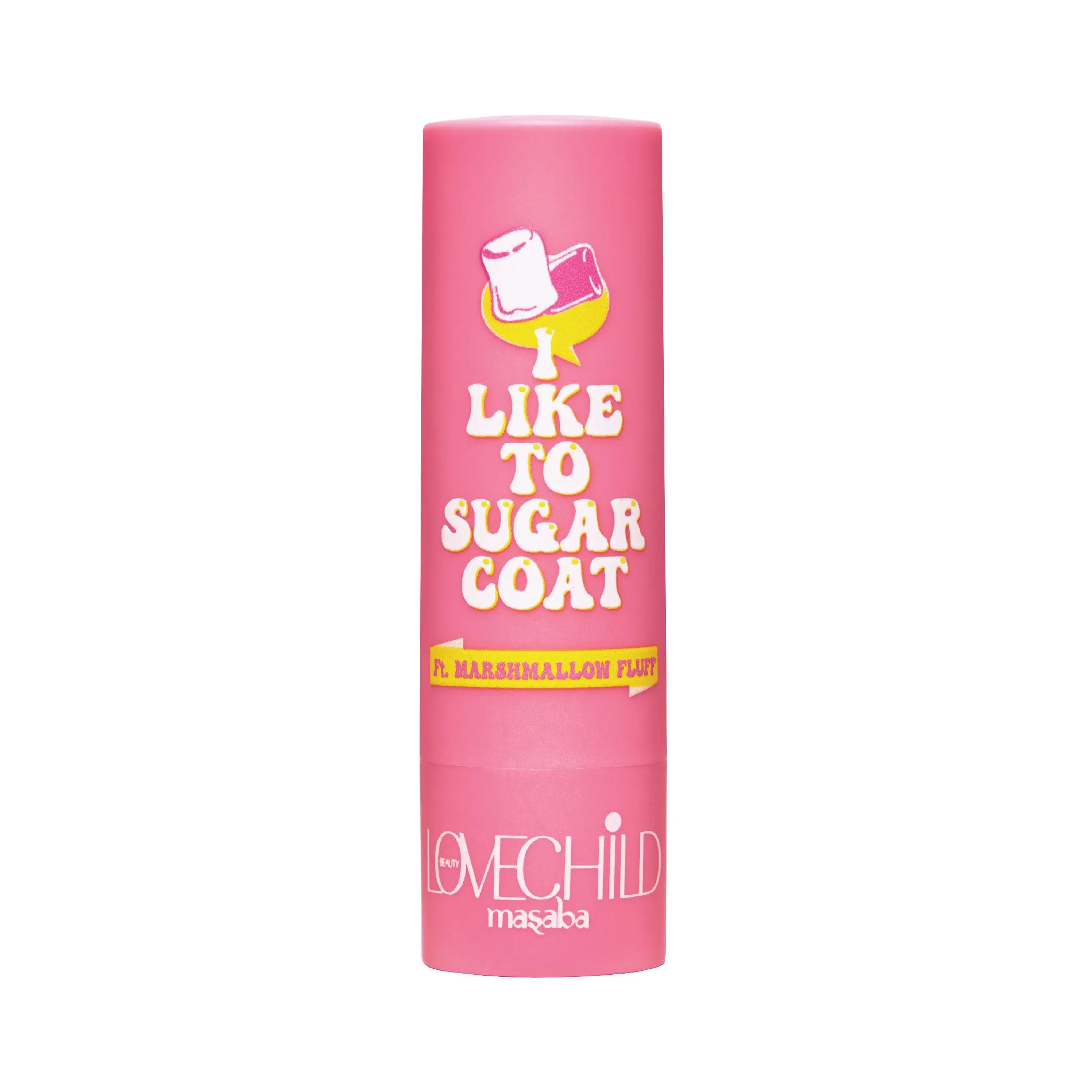 Marshmallow Fluff- I Like To Sugar Coat  (Pink) Hydrating & Tinted Lip Balm with SPF22