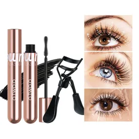 Mascara Extra Volume 4D Curling Extension Eyelash Curler Set