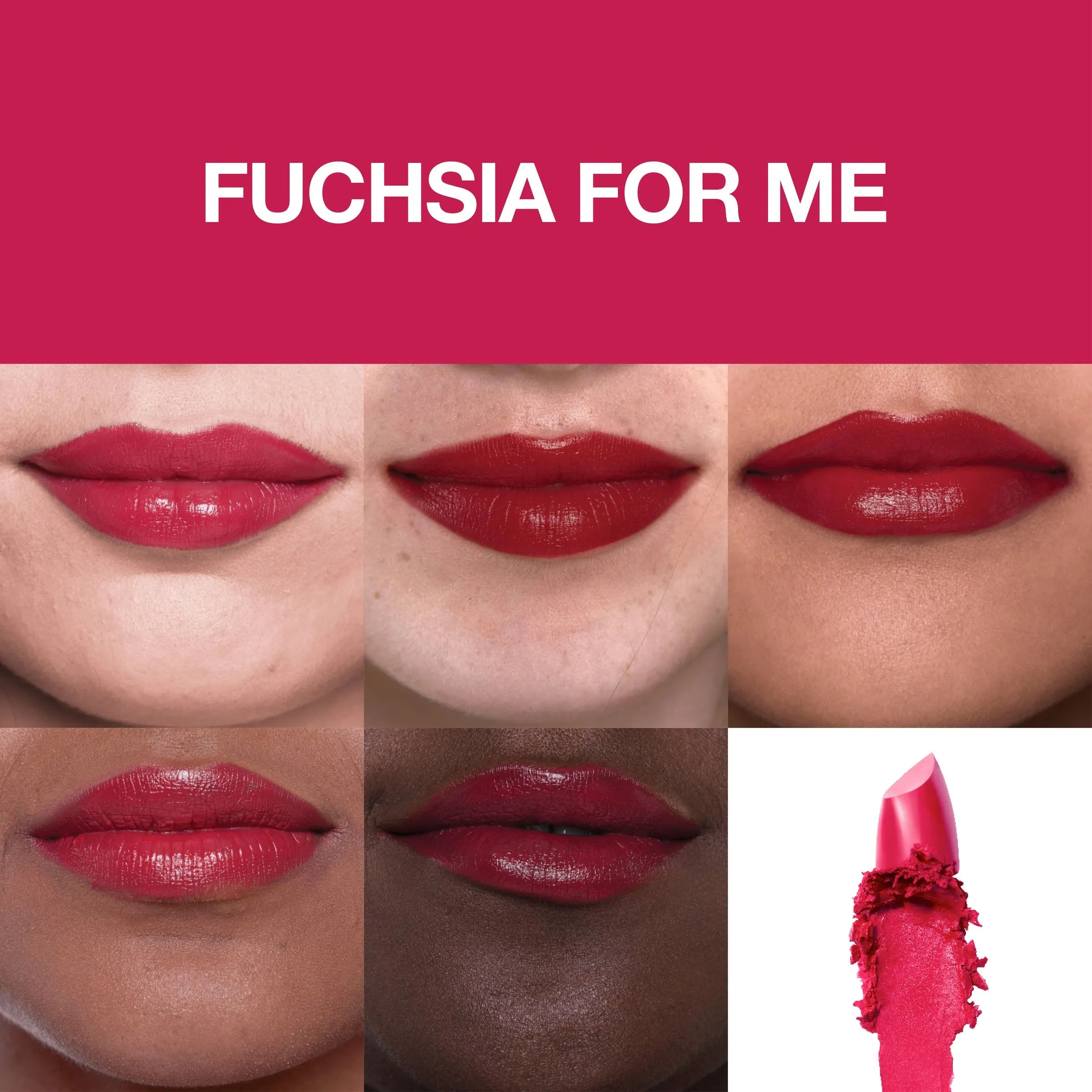 Maybelline Color Sensational Made for All Lipstick - Fuchsia For Me 379