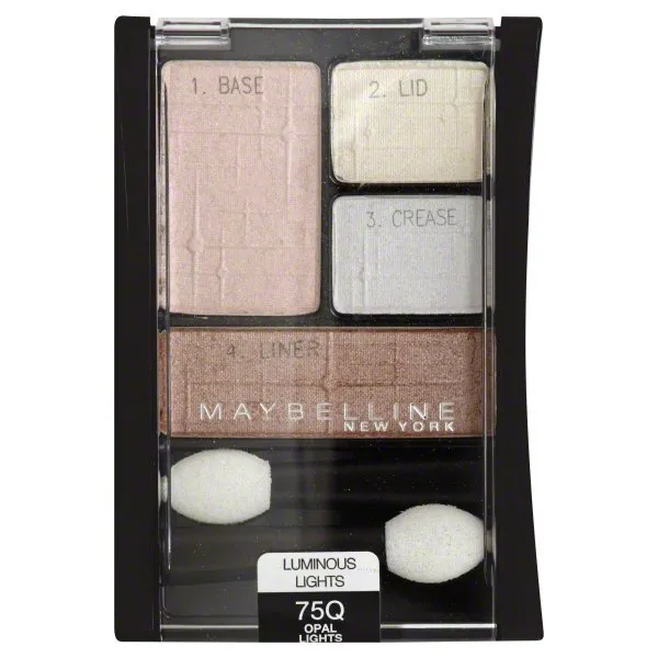 Maybelline Expertwear Eyeshadow Quads - 4 color palettes
