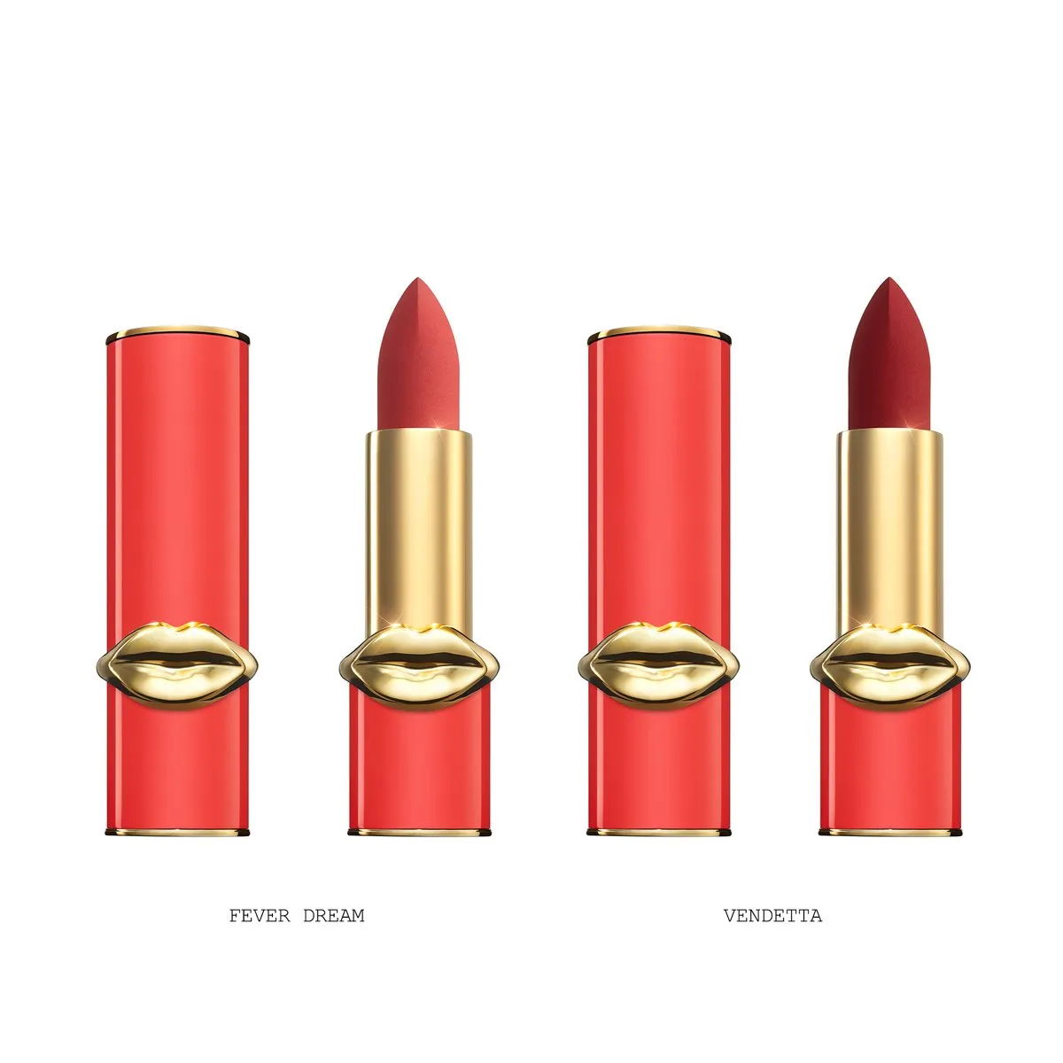 Pat McGrath Obsessive Opulence: MatteTrance Lipstick Duo Iconic Illumination: Fever Dream   Vendetta