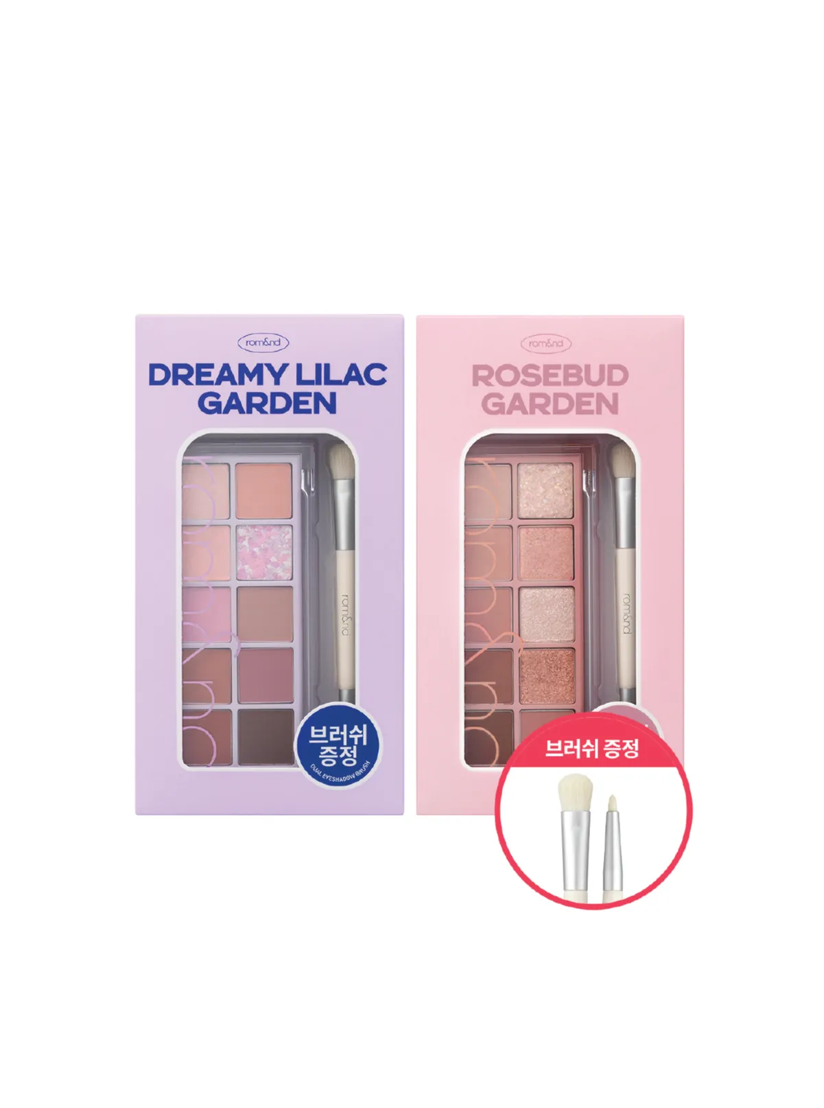ROM&ND Better Than Palette With Brush Set