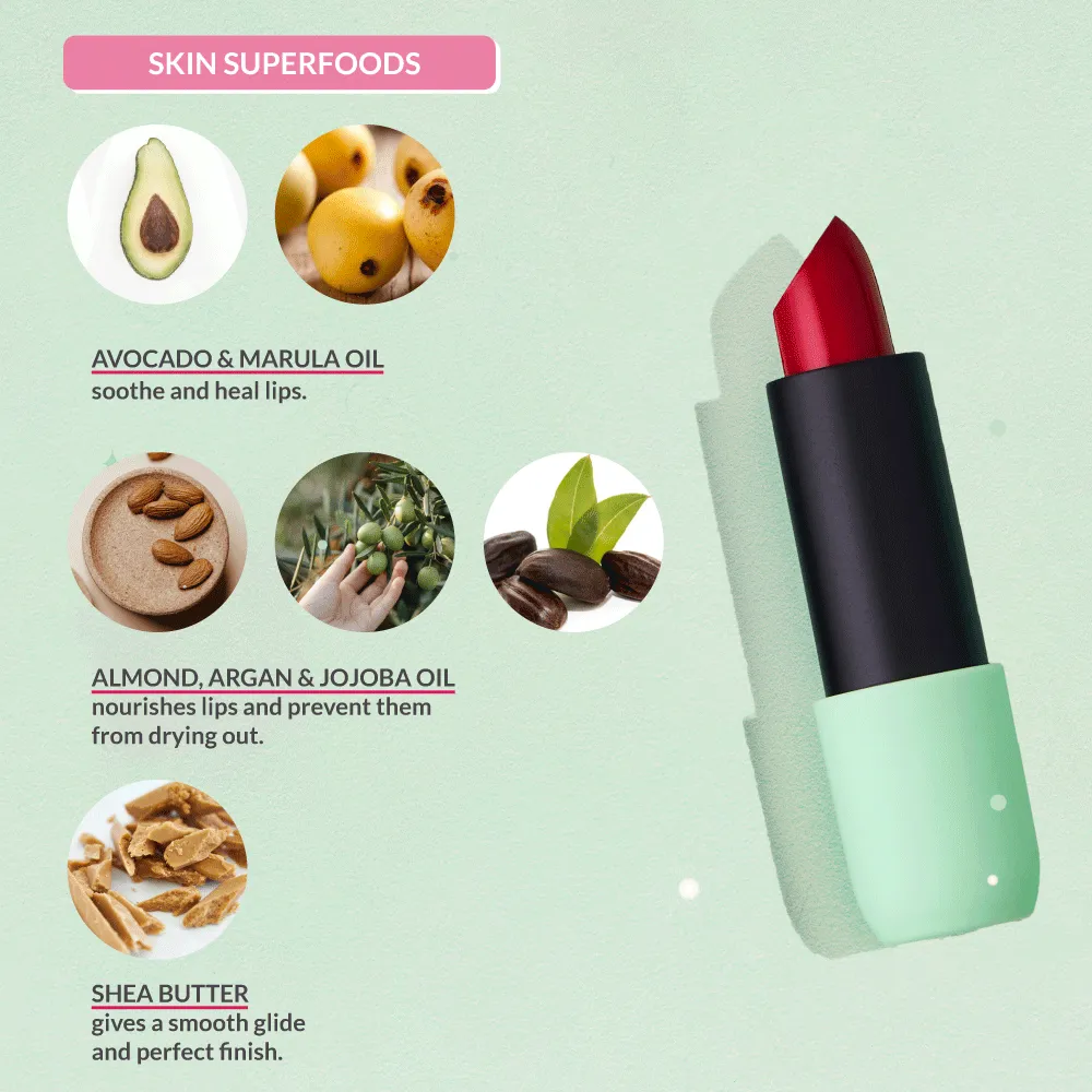 Satin Matte Lipstick Coral Dramatist 05