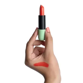 Satin Matte Lipstick Coral Dramatist 05
