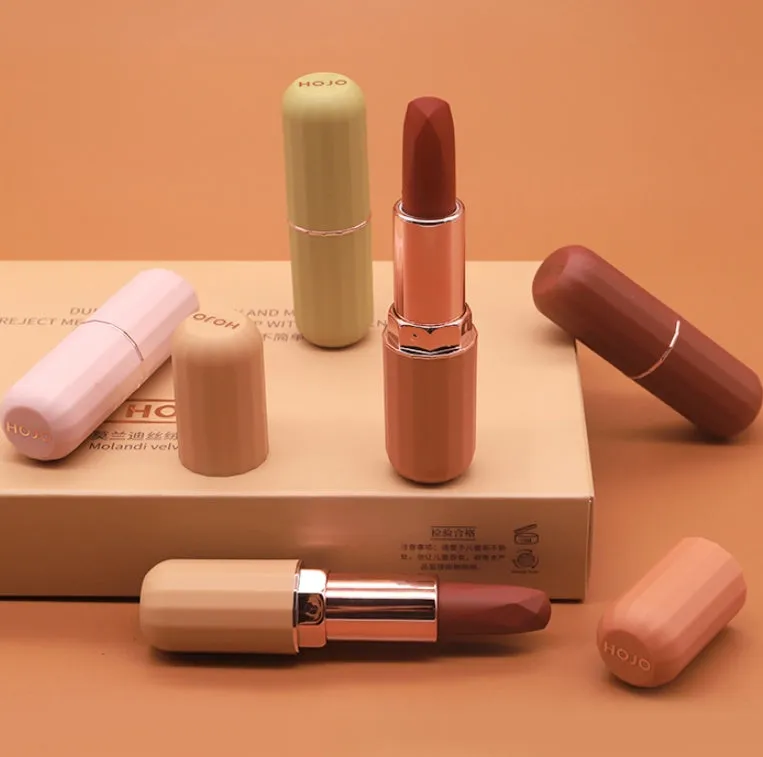Smooth Velvet Texture 5 color Matte Lipstick