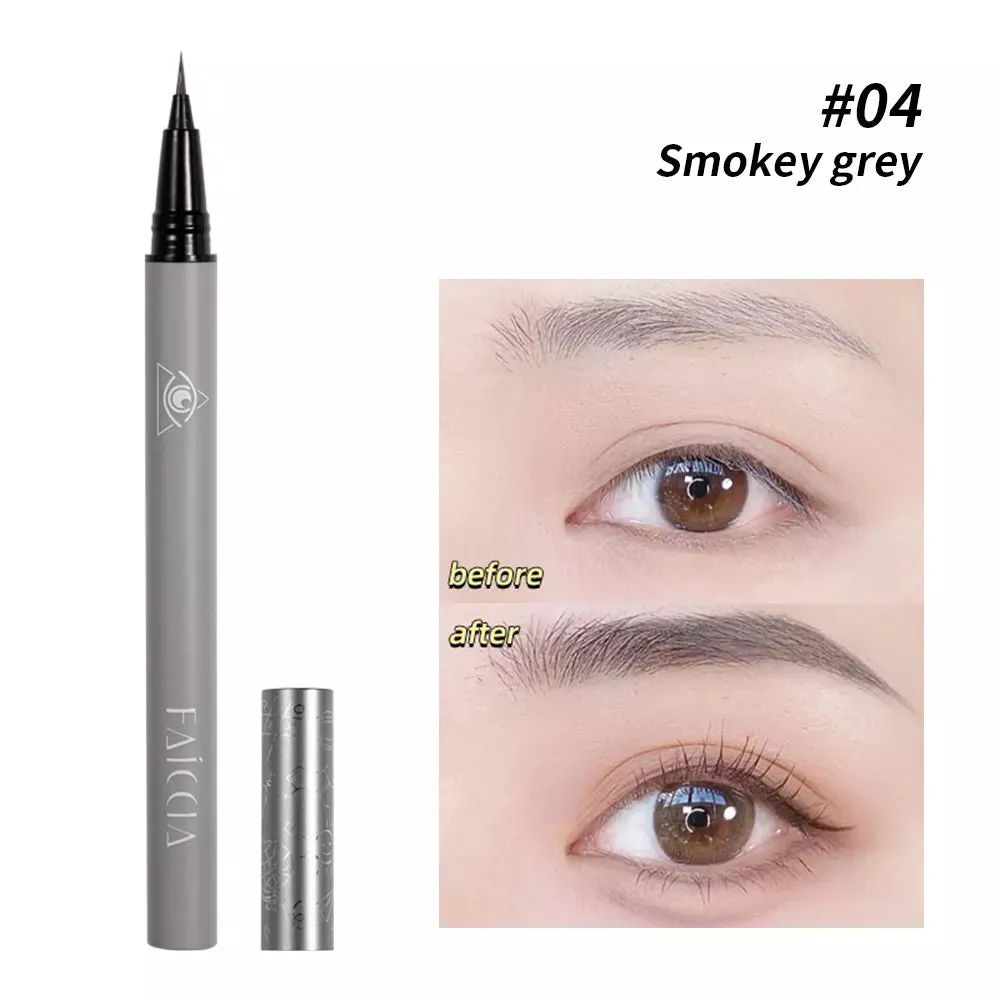 Ultra-fine Eyebrow Pencil Outline Shadow Lying Silkworm Eyeliner Waterproof Non-smudge Lasting Colorfast Liquid Eyebrow Pencil