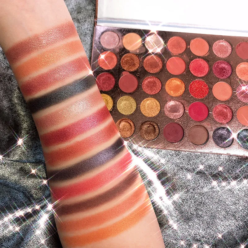 Vibrant Spectrum 35-Color Eyeshadow Collection