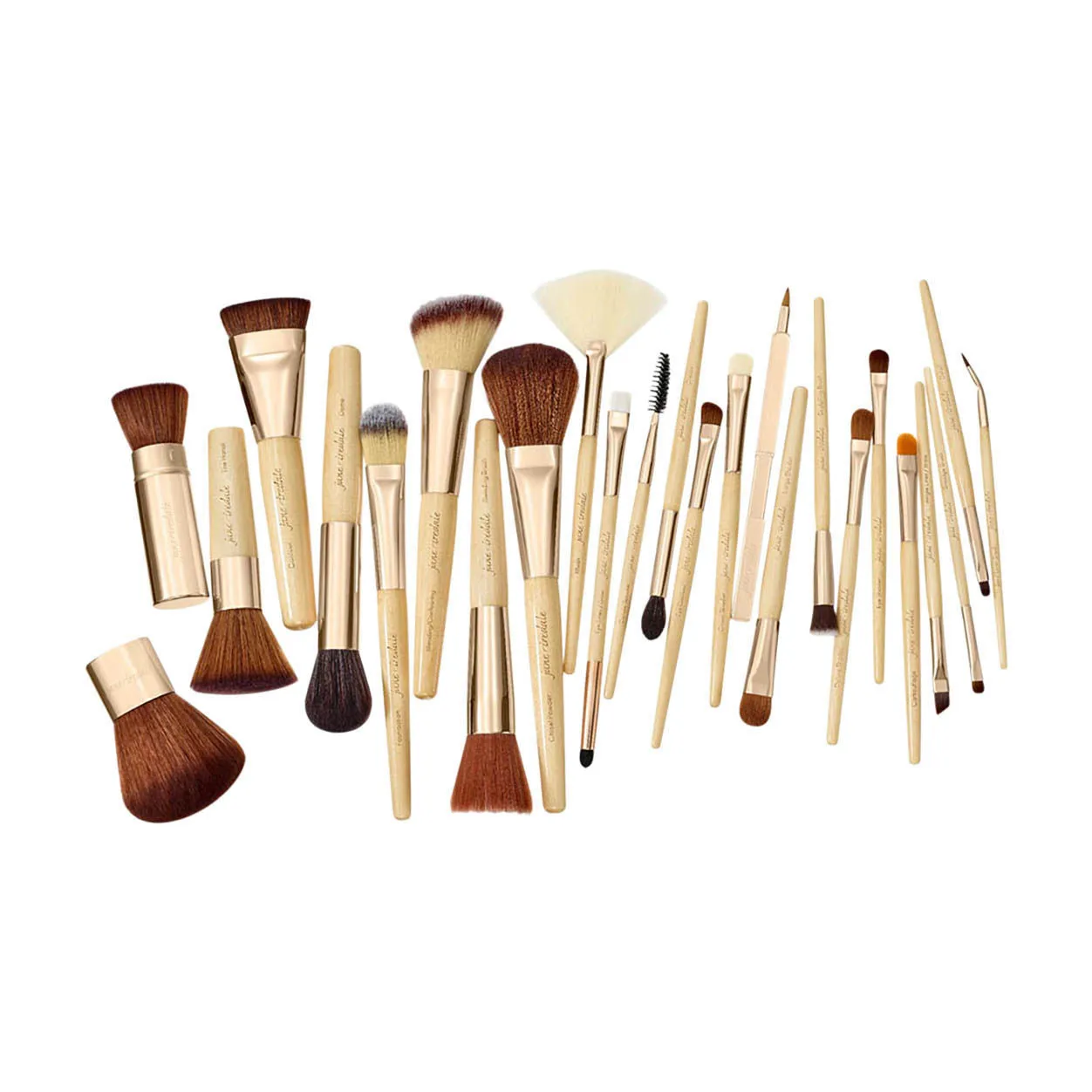 White Fan Brush