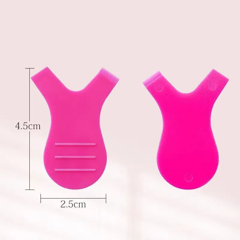 Y-shaped Mascara Brush for Lash Lift